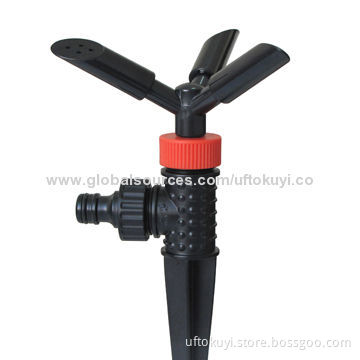 Direct Insertion Lawn Sprinkler with Fast Connector